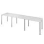 Дублин ДРП52-3 (Белый) Стол на металлокаркасе