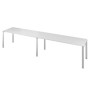 Дублин ДРП53-2 (Белый) Стол на металлокаркасе