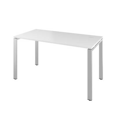 Дублин ДРП55 (Белый) Стол на металлокаркасе