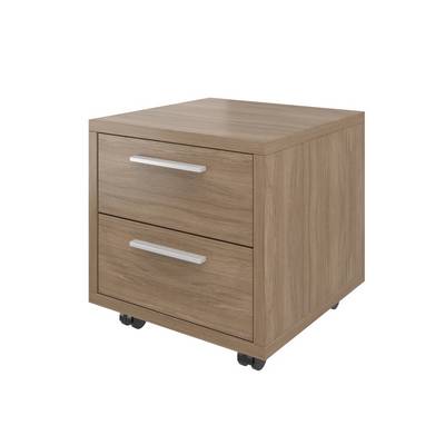 Дублин ДБ16 (Дуб кофейный) Тумба выкатная, 2 ящика