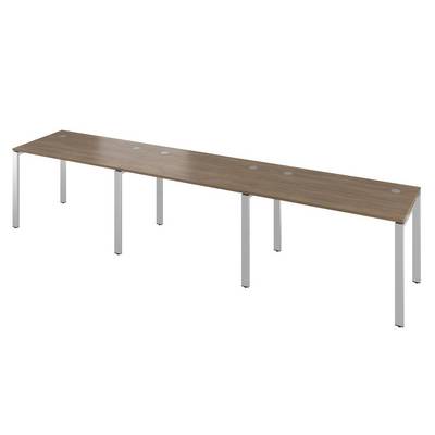 Дублин ДРП51-3 (Дуб кофейный) Стол на металлокаркасе