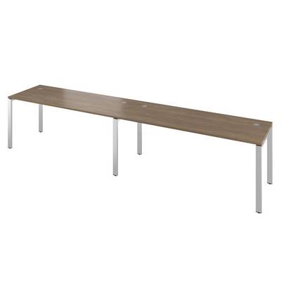 Дублин ДРП53-2 (Дуб кофейный) Стол на металлокаркасе