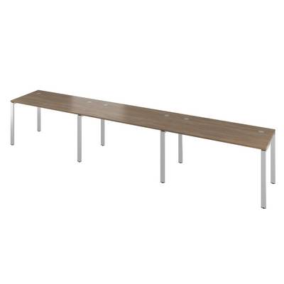 Дублин ДРП55-3 (Дуб кофейный) Стол на металлокаркасе