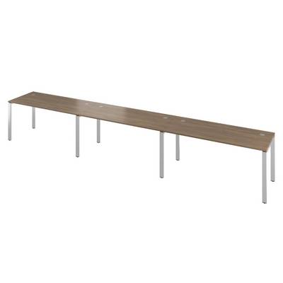 Дублин ДРП56-3 (Дуб кофейный) Стол на металлокаркасе