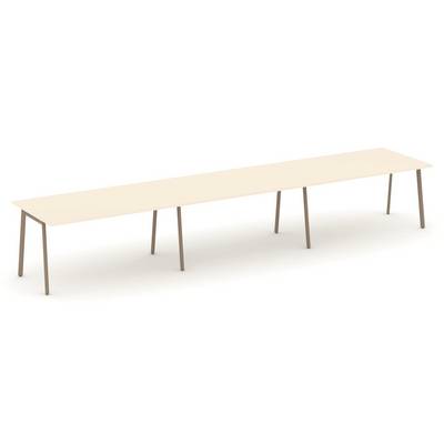 Estetica ES.PRG-3.4-P (Сатин/Латте) Стол переговорный