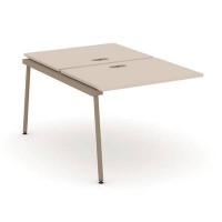 Estetica ES.2.NRS-1-LK (Капучино/Латте) Двойной наборный элемент рабочей станциии