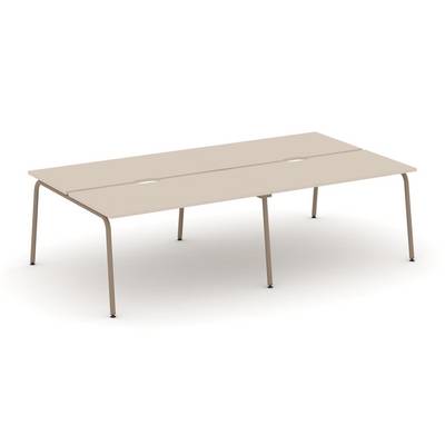 Estetica ES.D.RS-4.3-VK (Капучино/Латте) Рабочая станция на 4 места