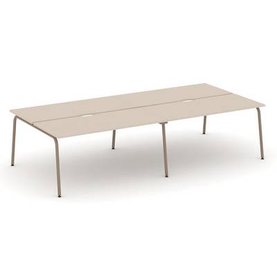 Estetica ES.D.RS-4.4-VK (Капучино/Латте) Рабочая станция на 4 места