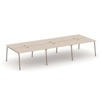 Estetica ES.D.RS-6.3-LK (Капучино/Латте) Рабочая станция на 6 мест