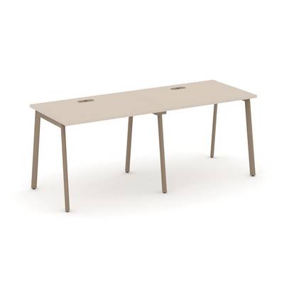 Estetica ES.RS-2.1-LP (Капучино/Латте) Рабочая станция на 2 места