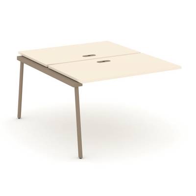 Estetica ES.2.NRS-2-LP (Сатин/Латте) Двойной наборный элемент рабочей станциии