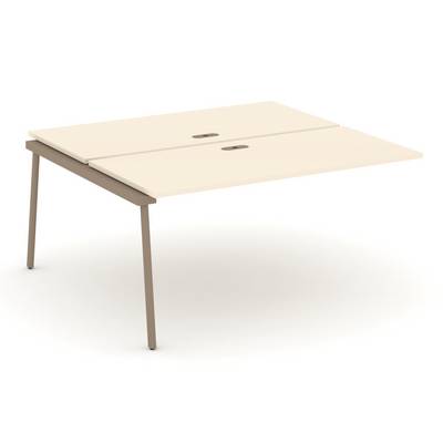 Estetica ES.2.NRS-4-LP (Сатин/Латте) Двойной наборный элемент рабочей станциии