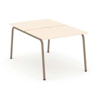 Estetica ES.D.RS-2.1-VK (Сатин/Латте) Рабочая станция на 2 места