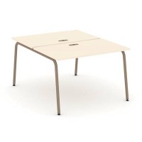 Estetica ES.D.RS-2.2-LK (Сатин/Латте) Рабочая станция на 2 места