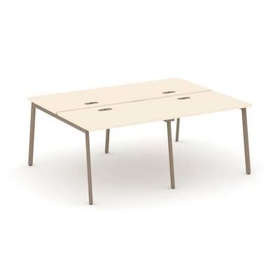 Estetica ES.D.RS-4.1-LP (Сатин/Латте) Рабочая станция на 4 места