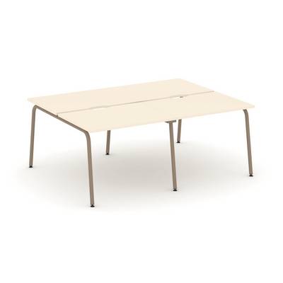 Estetica ES.D.RS-4.1-VK (Сатин/Латте) Рабочая станция на 4 места