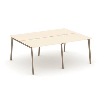 Estetica ES.D.RS-4.1-VP (Сатин/Латте) Рабочая станция на 4 места