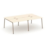 Estetica ES.D.RS-4.2-LK (Сатин/Латте) Рабочая станция на 4 места