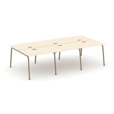 Estetica ES.D.RS-6.1-LK (Сатин/Латте) Рабочая станция на 6 мест