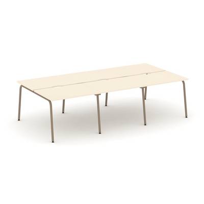 Estetica ES.D.RS-6.1-VK (Сатин/Латте) Рабочая станция на 6 мест