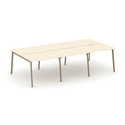 Estetica ES.D.RS-6.1-VP (Сатин/Латте) Рабочая станция на 6 мест