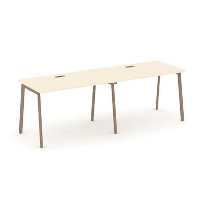 Estetica ES.RS-2.2-LP (Сатин/Латте) Рабочая станция на 2 места