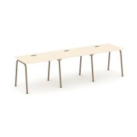 Estetica ES.RS-3.1-LK (Сатин/Латте) Рабочая станция на 3 места