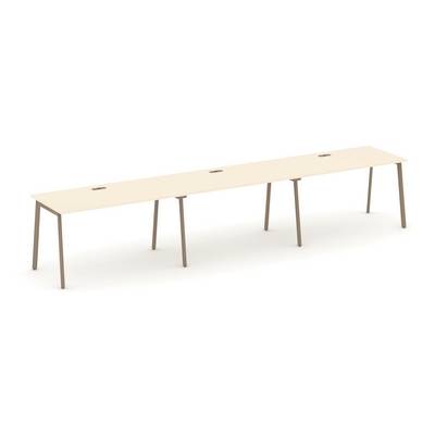 Estetica ES.RS-3.3-LP (Сатин/Латте) Рабочая станция на 3 места