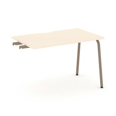 Estetica ES.SPR-2-VK (Сатин/Латте) Стол приставка к опорным тумбам