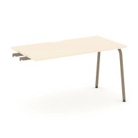 Estetica ES.SPR-3-VK (Сатин/Латте) Стол приставка к опорным тумбам