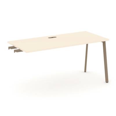 Estetica ES.SPR-4-LP (Сатин/Латте) Стол приставка к опорным тумбам