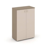 Estetica ES.ST-2.3 (Капучино/Латте) Шкаф средний широкий, 2 средних фасада ЛДСП