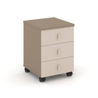 Эстетика ES-ТМ-3U (Капучино/Латте) Тумба мобильная, усиленная