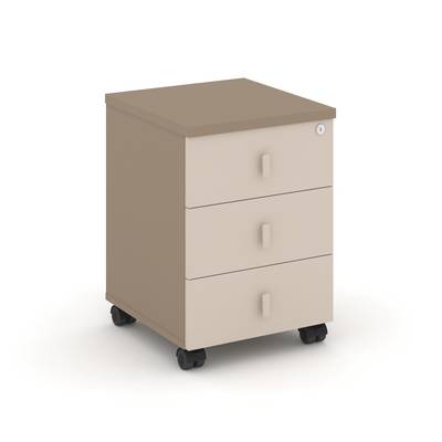 Эстетика ES-ТМ-3U (Капучино/Латте) Тумба мобильная, усиленная