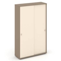 Estetica ES.SHK-1.1 (Сатин/Латте) Шкаф-купе с полками