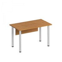 Формула ФР 1111 (Ольха европейская) Стол письменный на хромированных опорах