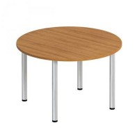 Формула ФР 189 (Ольха европейская) Стол для переговоров круглый на хромированных опорах
