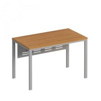 Формула ФР 191 (Ольха европейская) Стол письменный на металлокаркасе МП6
