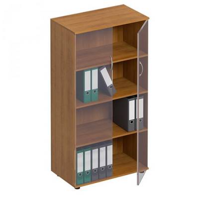 Формула ФР 366 (Ольха европейская) Шкаф для документов со стеклом