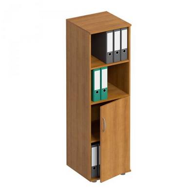 Формула ФР 367 (Ольха европейская) Шкаф для документов узкий полузакрытый