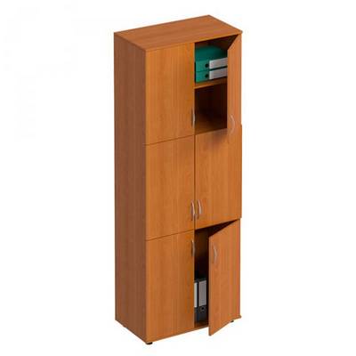 Формула ФР 377-1 (Ольха европейская) Шкаф для документов 6-дверный