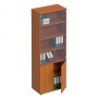 Формула ФР 379 (Ольха европейская) Шкаф для документов со стеклом