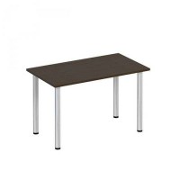 Формула ФР 1101 (Венге темный) Стол письменный на хромированных опорах