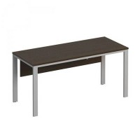 Формула ФР 159 (Венге темный) Стол письменный на металлокаркасе МП11
