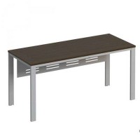 Формула ФР 193 (Венге темный) Стол письменный на металлокаркасе МП8