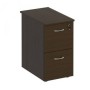 Формула ФР 205 (Венге темный) Тумба приставная с 2-мя файловыми ящиками
