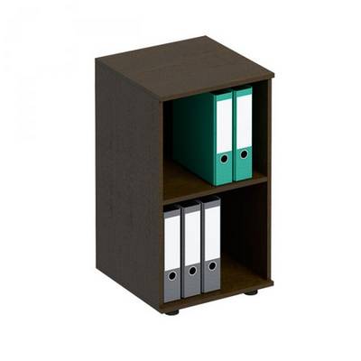 Формула ФР 352 (Венге темный) Стеллаж низкий узкий