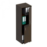 Формула ФР 368-1 (Венге темный) Шкаф для документов узкий