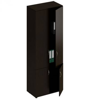 Формула ФР 373-1 (Венге темный) Шкаф для документов закрытый 4-дверный