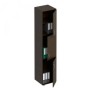 Формула ФР 385-1 (Венге темный) Шкаф для документов 3-дверный узкий